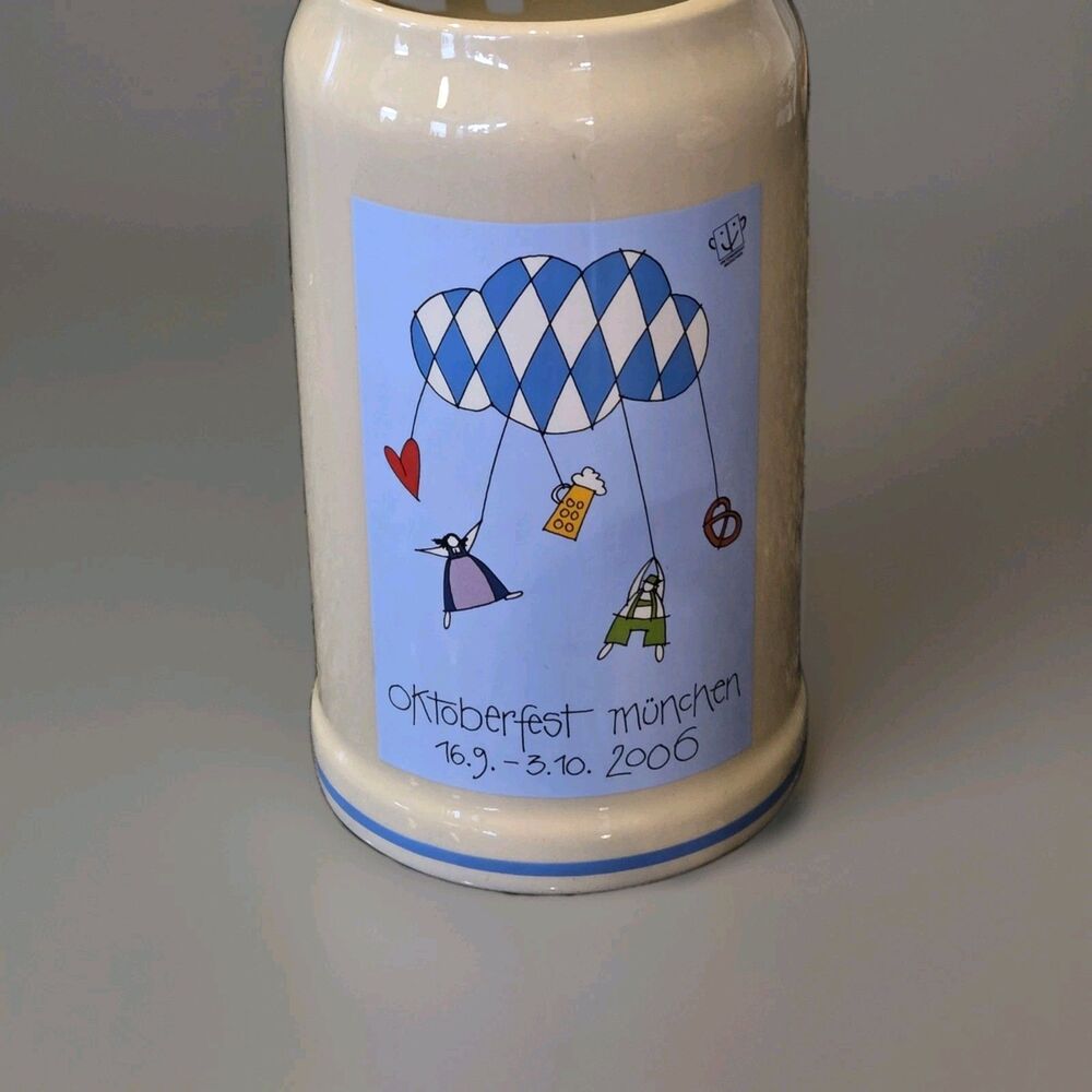 2006 Munich Oktoberfest beer stein, manufactured by Rastal of Germany.